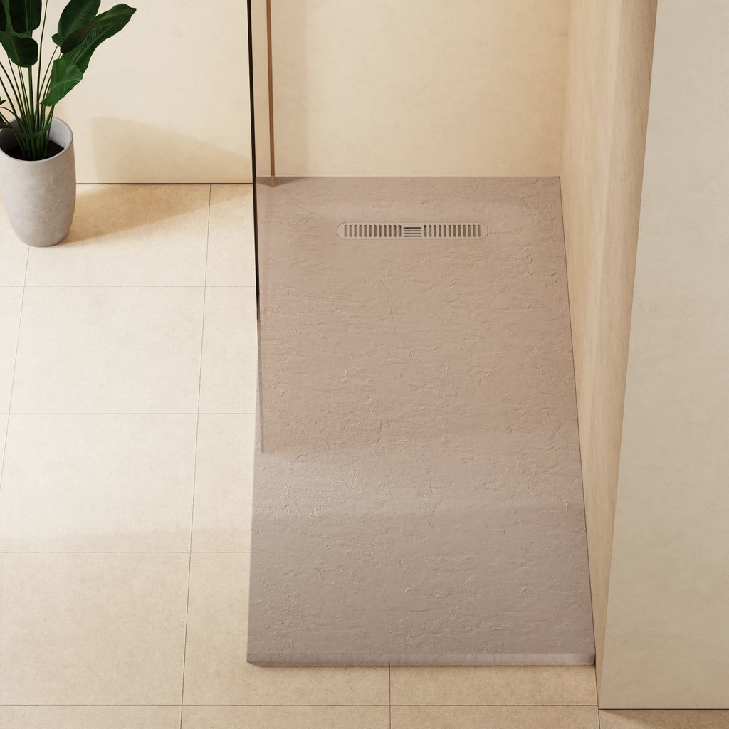 Crosswater Vito Textured Rectangle Anti Slip Class C Shower Tray