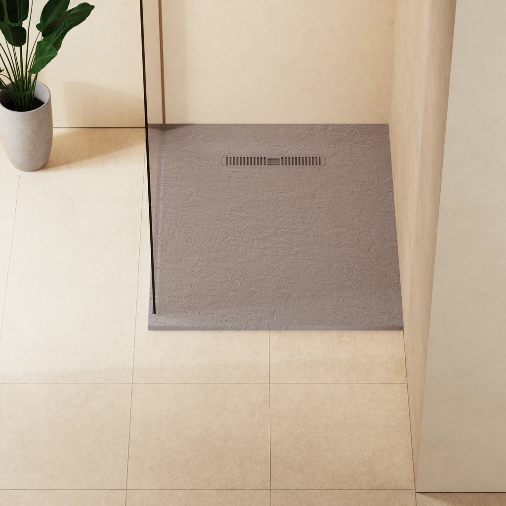 Crosswater Vito Textured Rectangle Anti Slip Class C Shower Tray