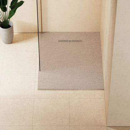 Crosswater Vito Textured Rectangle Anti Slip Class C Shower Tray