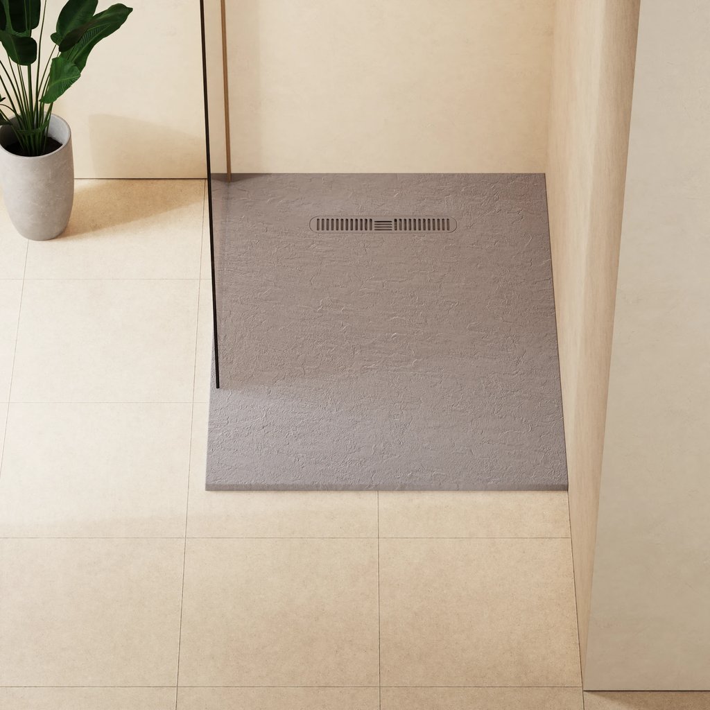 Crosswater Vito Textured Rectangle Anti Slip Class C Shower Tray
