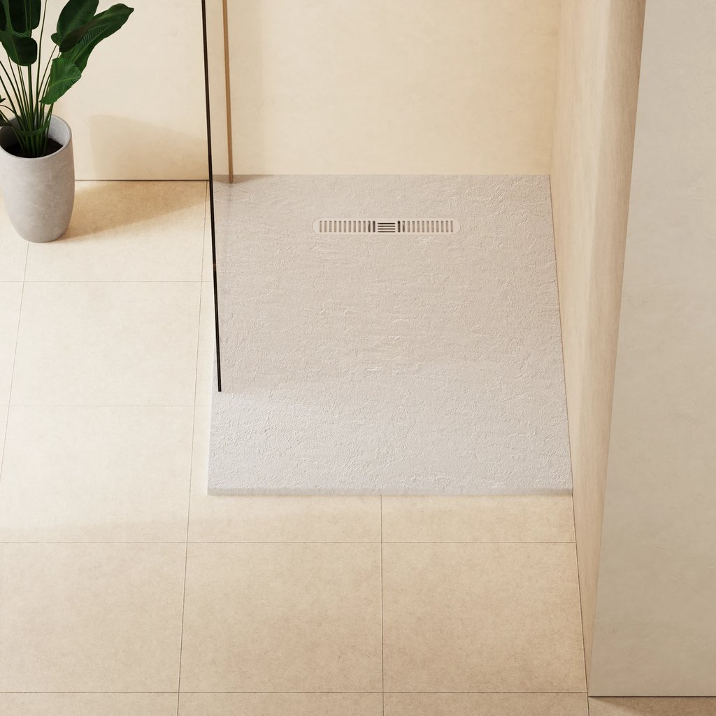 Crosswater Vito Textured Rectangle Anti Slip Class C Shower Tray