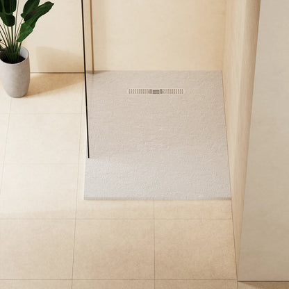 Crosswater Vito Textured Rectangle Anti Slip Class C Shower Tray