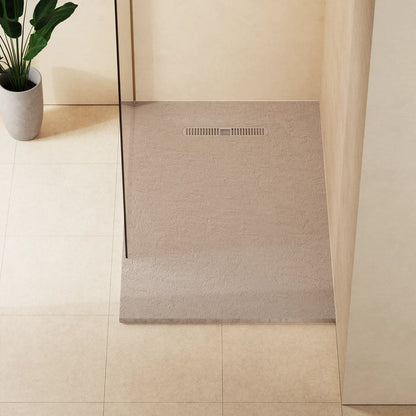 Crosswater Vito Textured Rectangle Anti Slip Class C Shower Tray