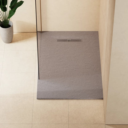 Crosswater Vito Textured Rectangle Anti Slip Class C Shower Tray