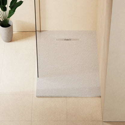 Crosswater Vito Textured Rectangle Anti Slip Class C Shower Tray