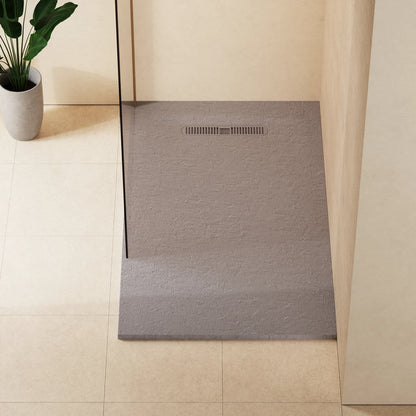 Crosswater Vito Textured Rectangle Anti Slip Class C Shower Tray