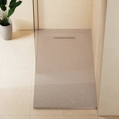 Crosswater Vito Textured Rectangle Anti Slip Class C Shower Tray