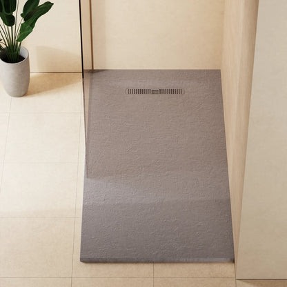 Crosswater Vito Textured Rectangle Anti Slip Class C Shower Tray