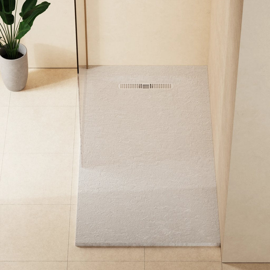 Crosswater Vito Textured Rectangle Anti Slip Class C Shower Tray
