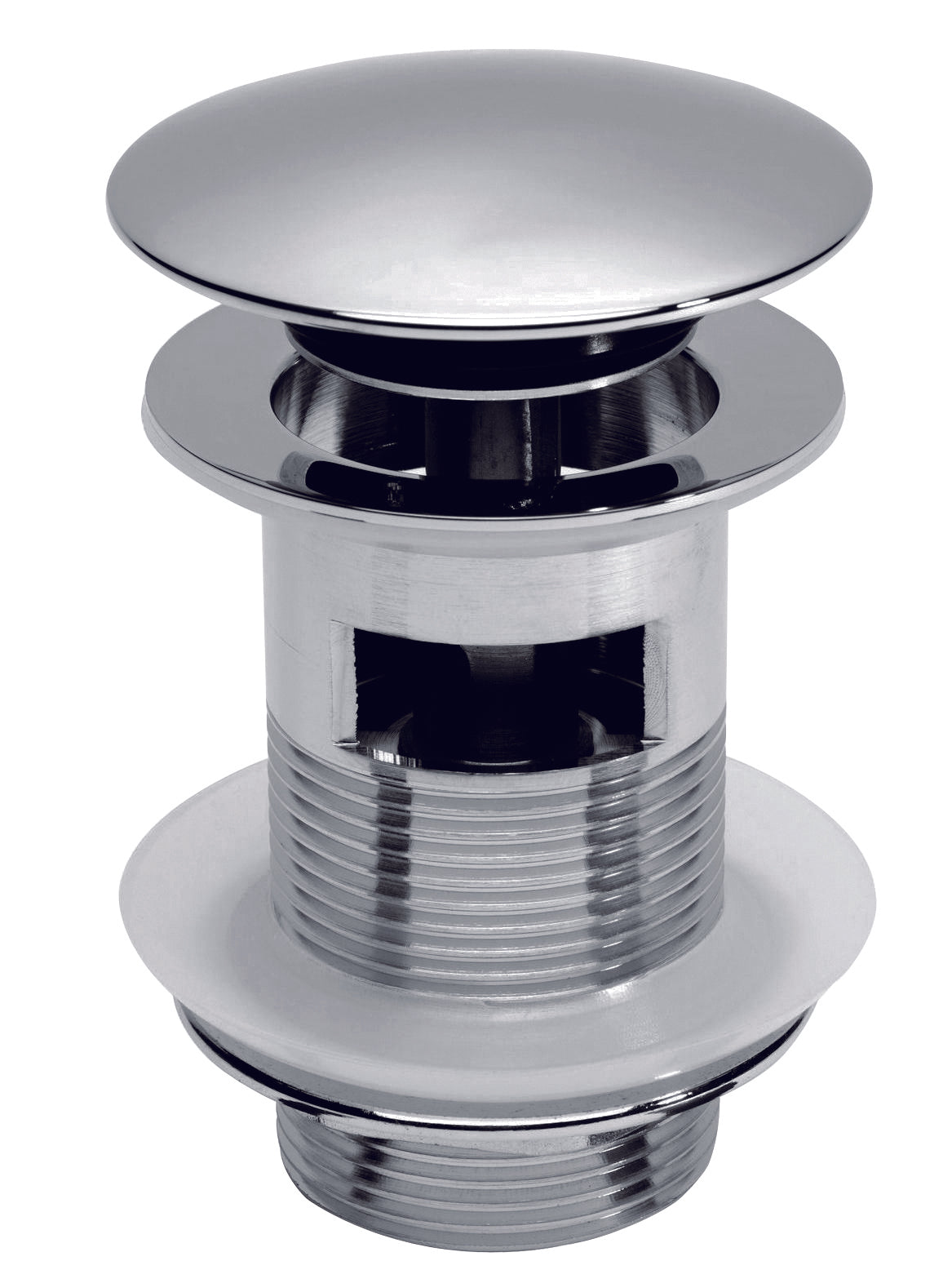 Chrome Click Clack Basin Waste (Slotted)