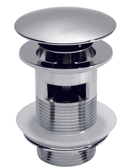 Chrome Click Clack Basin Waste (Slotted)