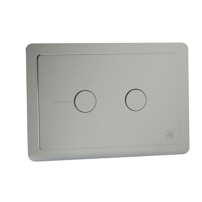 Just Taps Plus 1200Cm Pre-Wall, Slim Freestanding W.C Frame Including Brackets And W.C Bend With 3/6 Litre Dual Flush Plate