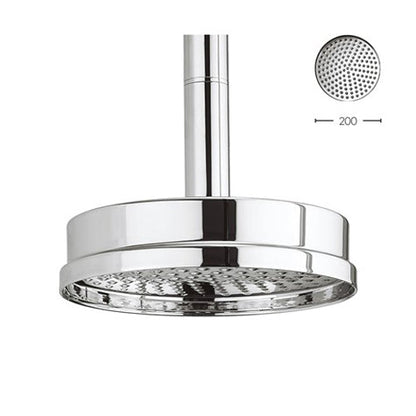 Crosswater Waldorf Showerhead 8"