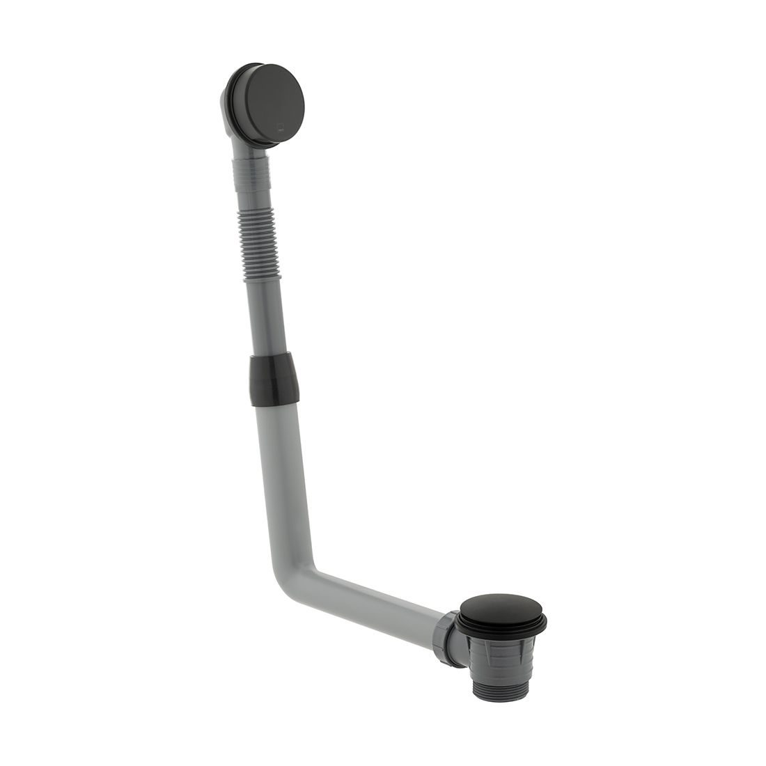 Vado Round Clic-Clac Bath Waste and Overflow