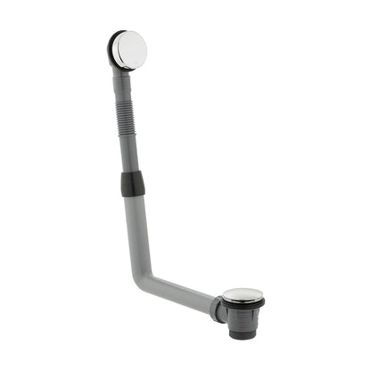 Vado Round Clic-Clac Bath Waste and Overflow