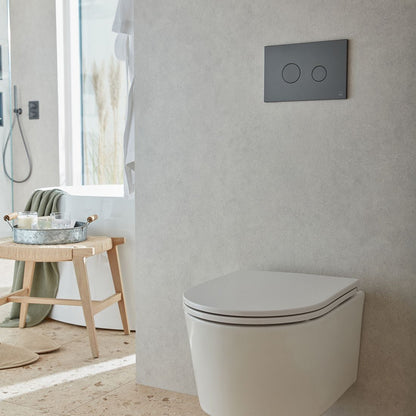 Vado Round Button Flush Plate