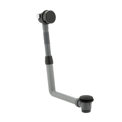 Vado Round Clic-Clac Bath Filler Waste and Overflow