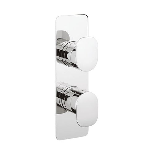 Crosswater ZERO 2 - 3 Outlet 2 Handle Concealed Thermostatic Shower Valve