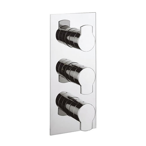 Crosswater Wisp 3 Outlet 3 Handle Concealed Thermostatic Shower Valve Portrait