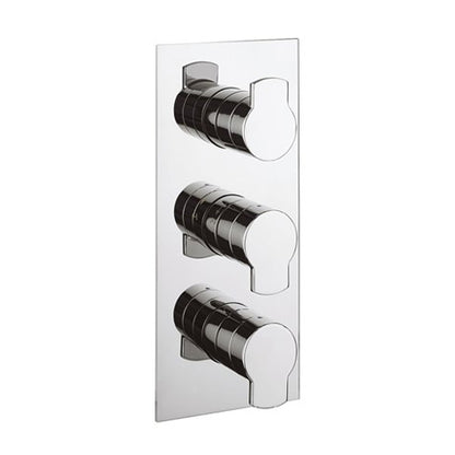 Crosswater Wisp 3 Outlet 3 Handle Concealed Thermostatic Shower Valve Portrait