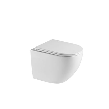 Just Taps Plus Wortex Wall Hung Toilet Rimless Including Toilet Seat