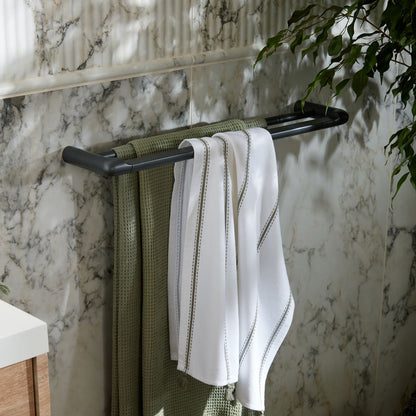 Vado Zoo Double Towel Rail 600mm