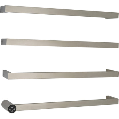 Just Taps Plus Zyon Electric Towel Radiator, 600mm
