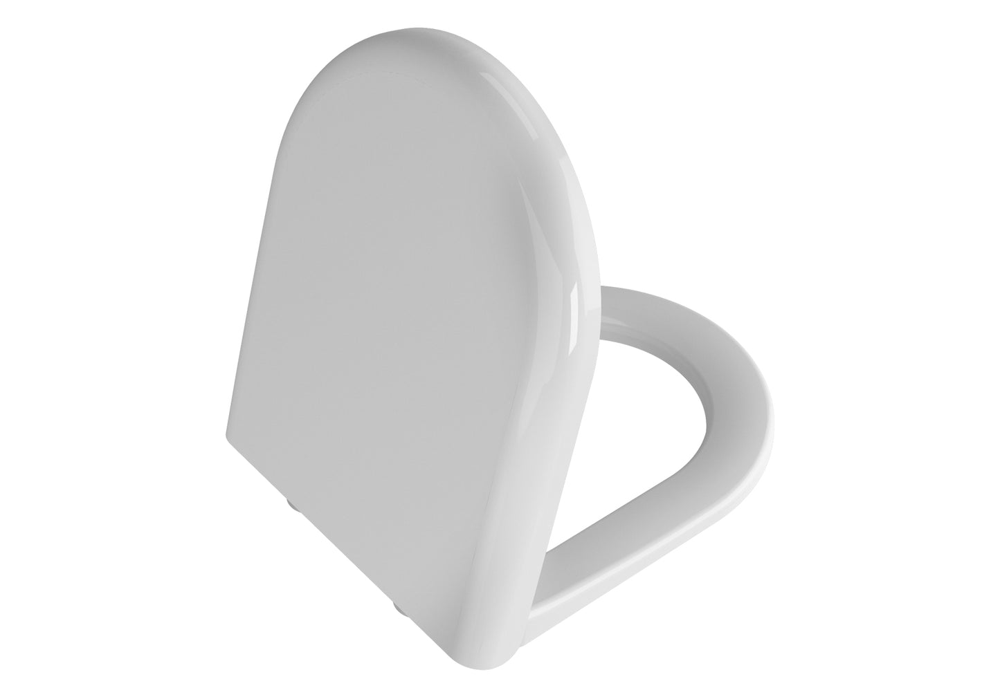 Vitra Zentrum White Soft Close Seat & Cover