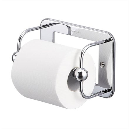 Burlington Edwardian Wall Mounted Chrome Toilet Roll Holder