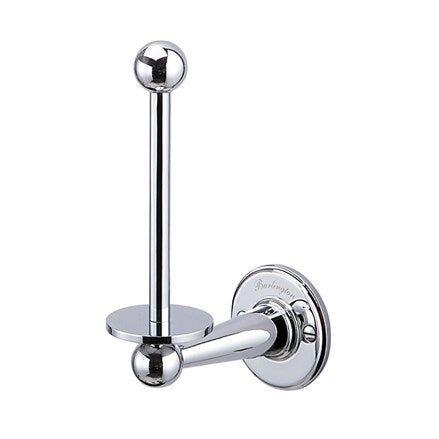 Burlington Spare Toilet Roll Holder for Functional Bathroom