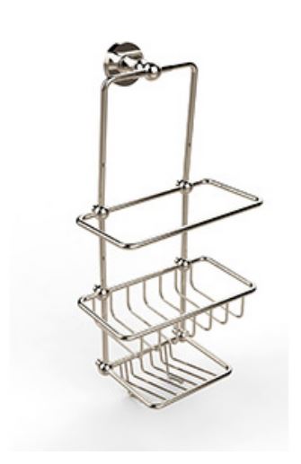Shower Tidy 435x165x205mm Vintage Gold