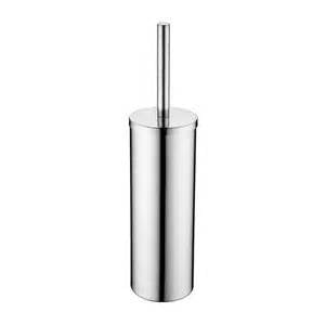 Heritage 391mm Round Toilet Brush in Chrome Finish