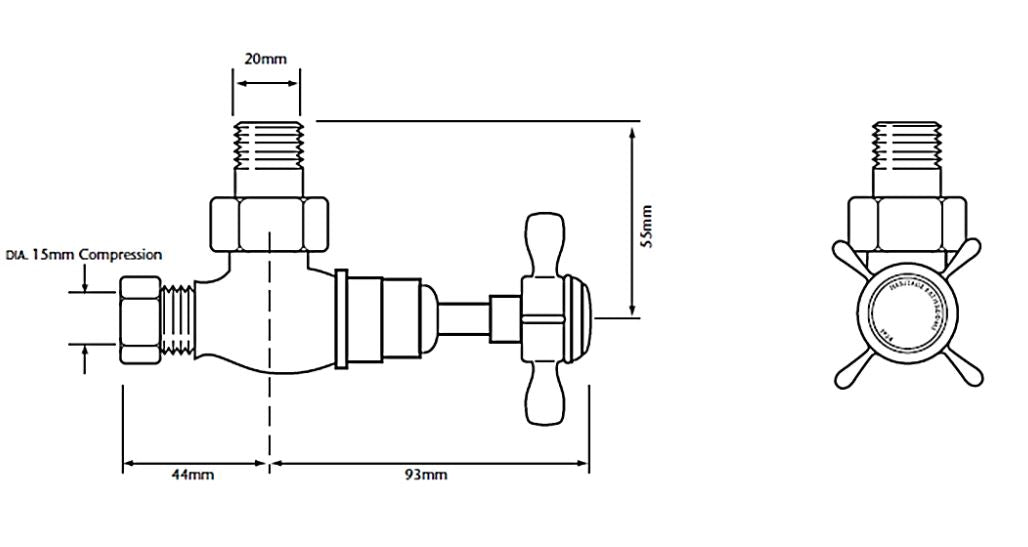 Traditional HTR Valves Chrome