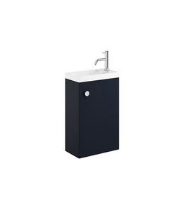 Crosswater Alo Matt Black Cloakroom Unit Only 400mm