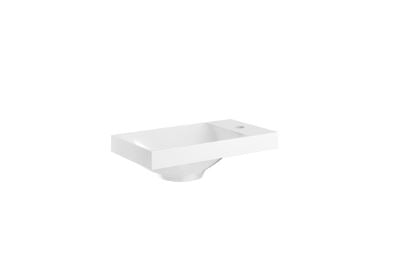Alo 400 x 220mm Countertop Rectangular Stone Resin Basin