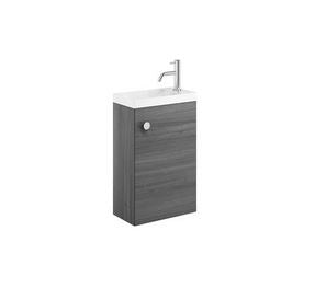 Alo Steelwood Wall Mounted Cloakroom Unit Only 400mm