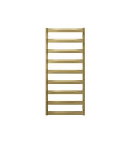 Crosswater Air 500 x 1150mm Towel Warmer Brushed Brass