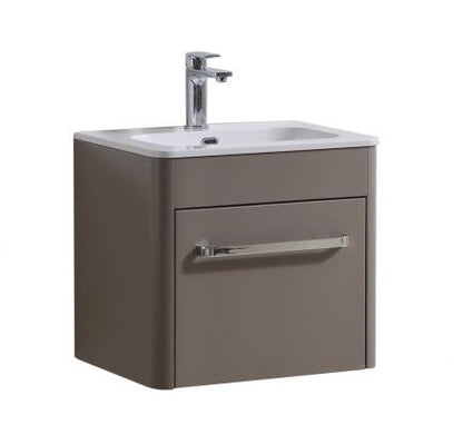 Essentials Suburb 500mm x 395mm Single Drawer Mounted Cabinet Matt Ash