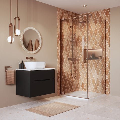 Crosswater Asura 8mm Hinged Door
