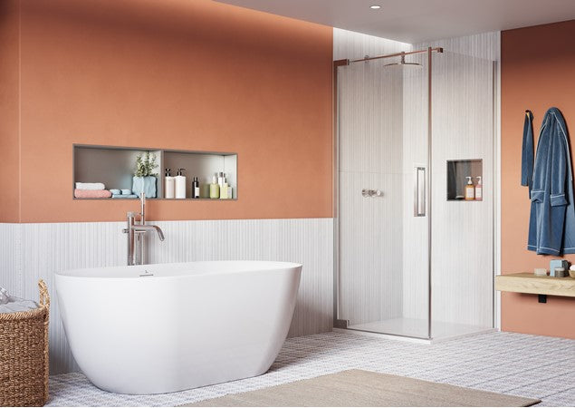 Crosswater Asura 8mm Hinged Door