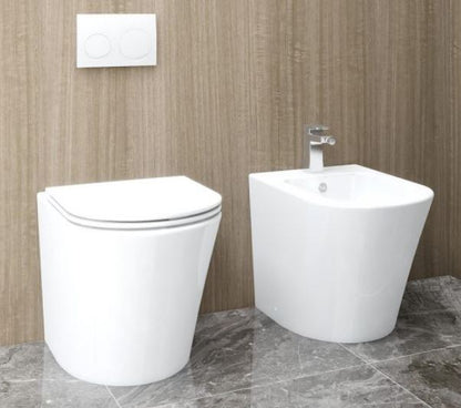 Essentials Arco Floor Standing Bidet White