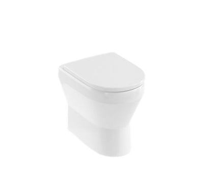 Curve2 Rimless Back To Wall WC & Soft Close Seat