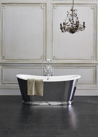 Balthazar 1675 x 761mm Clear Stone Freestanding Bath