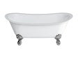 Clearwater Battello Natural Stone Freestanding Bath, White