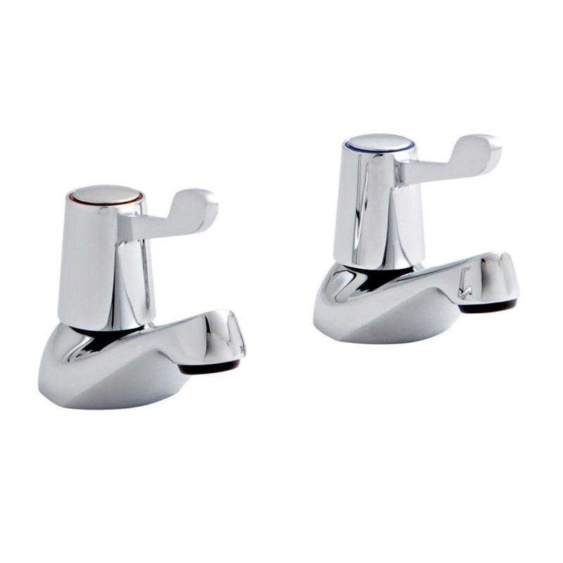 SW6 Leva Chrome Bath Taps