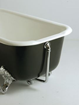 Heritage Exposed Bath Waste Chrome