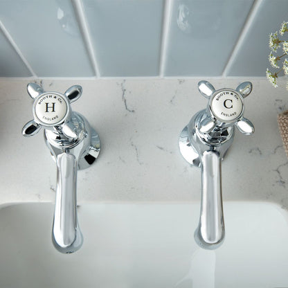 VADO Axbridge Basin Pillar Taps