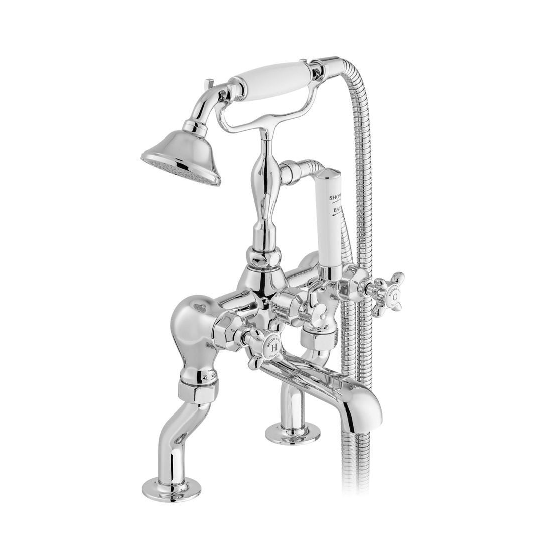 VADO Axbridge Bath Mixer Tap With Shower Kit
