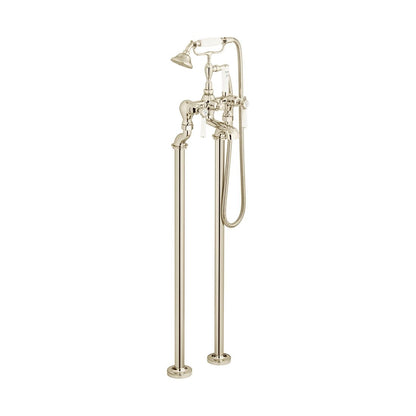 VADO Axbridge Freestanding bath mixer tap with shower kit