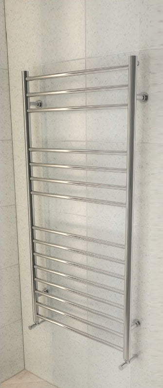 BDC 1210 X 600mm Stainless Steel Heated Towel Rail